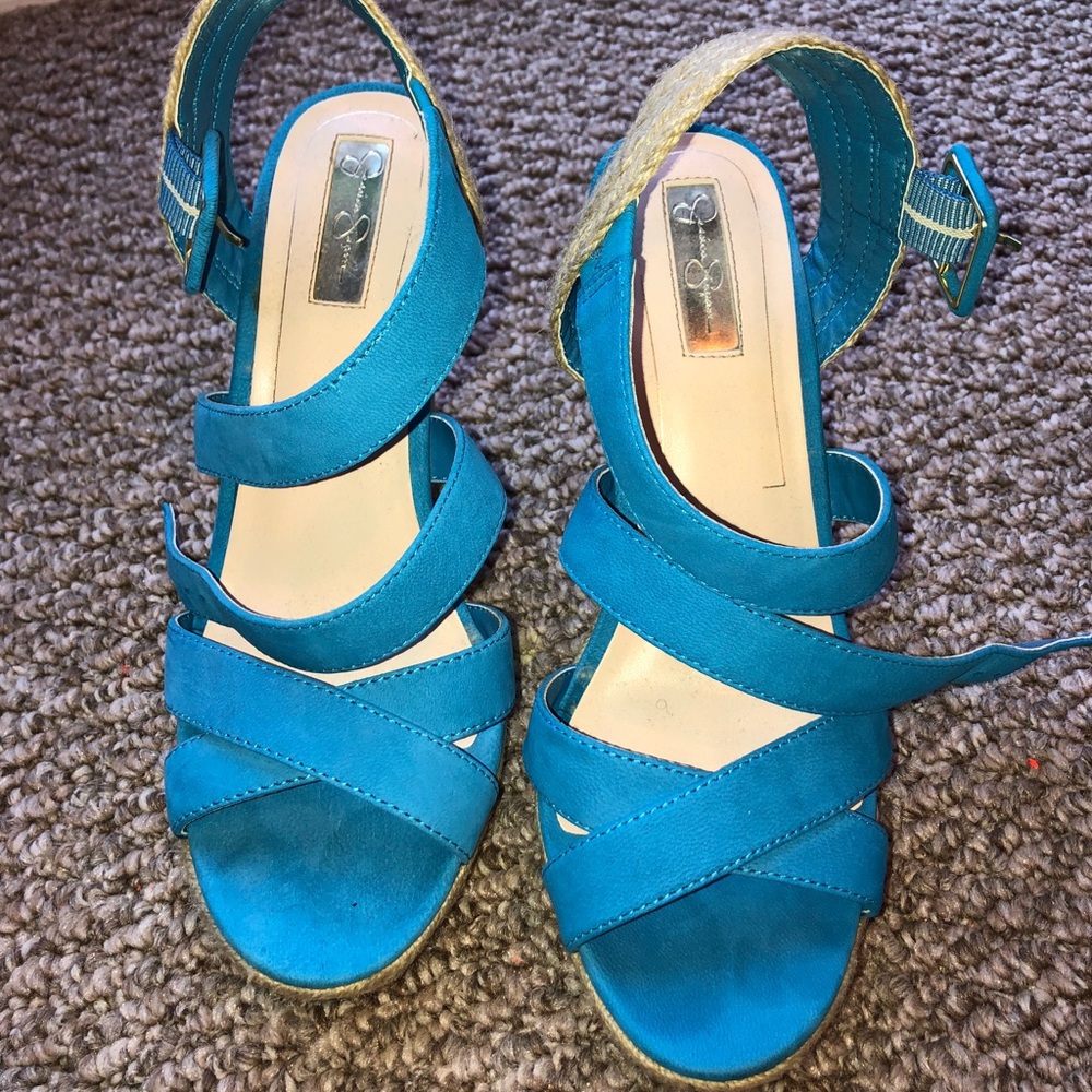 Wedge sandals size 8